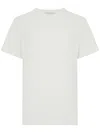 Amaranto White Linen Short-sleevet-shirt With Buttons In White