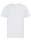 Amaranto White Linen Short-sleevet-shirt With Buttons In White