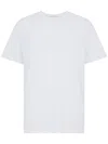 Amaranto White Linen Short-sleevet-shirt With Buttons In White
