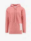 Amaranto Wool And Cashmere Sweater With Logoed Label