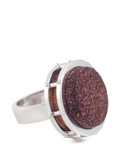 Amarin Cork Barrel Ring In Silver
