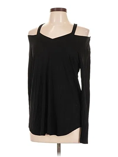 Pre-owned Amaryllis 3/4 Sleeve T-shirt In Black