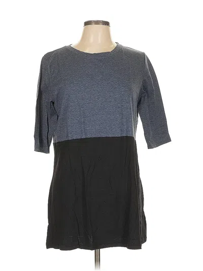 Pre-owned Amaryllis 3/4 Sleeve T-shirt In Gray