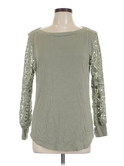 Pre-owned Amaryllis 3/4 Sleeve T-shirt In Green