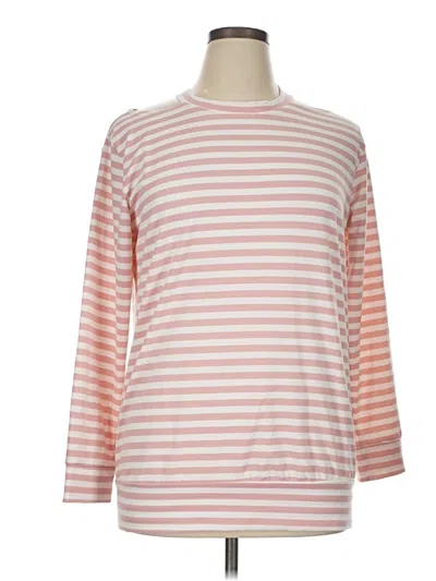 Pre-owned Amaryllis 3/4 Sleeve T-shirt In Pink