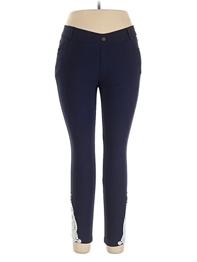 Pre-owned Amaryllis Active Pants In Blue