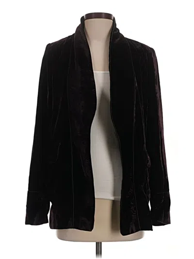 Pre-owned Amaryllis Blazer Jacket In Black