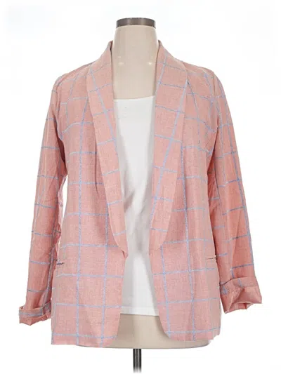 Pre-owned Amaryllis Blazer Jacket In Pink