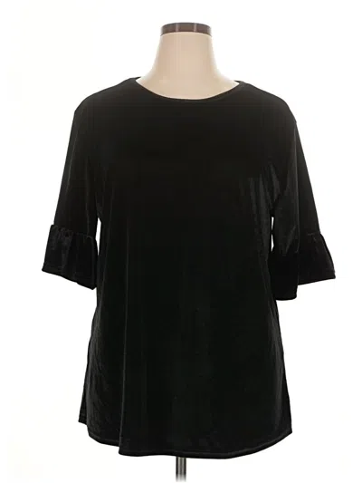 Pre-owned Amaryllis Cardigan Sweater In Black