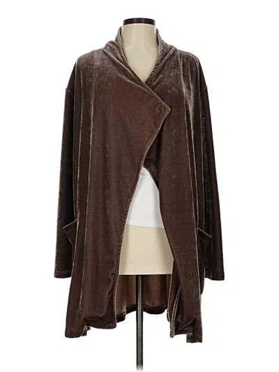 Pre-owned Amaryllis Cardigan Sweater In Brown