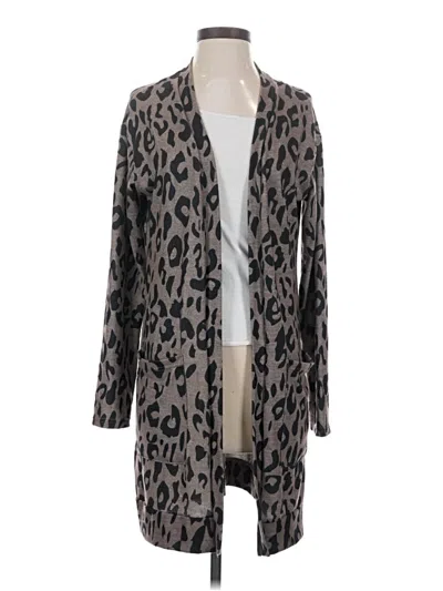 Pre-owned Amaryllis Cardigan Sweater In Brown
