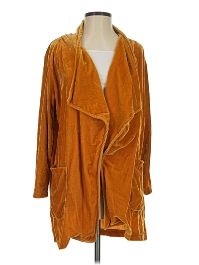 Pre-owned Amaryllis Cardigan Sweater In Orange