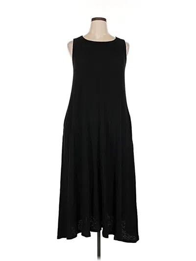 Pre-owned Amaryllis Casual Dress In Black
