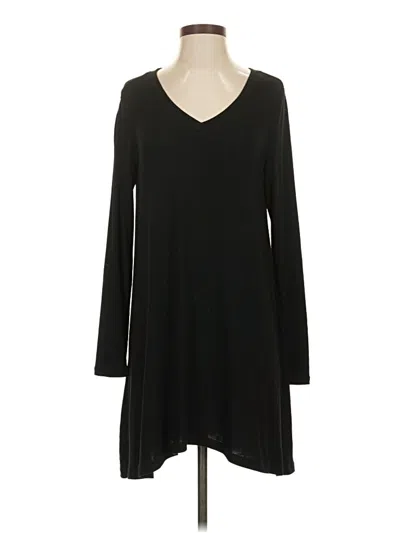 Pre-owned Amaryllis Casual Dress In Black
