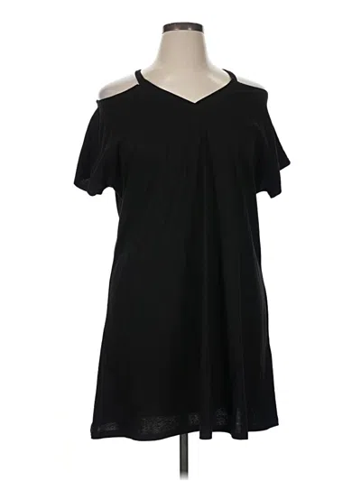 Pre-owned Amaryllis Casual Dress In Black