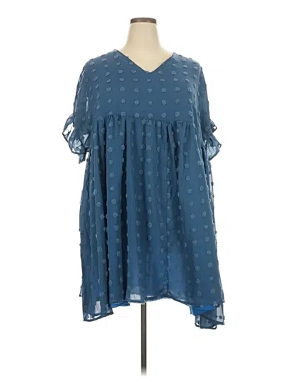 Pre-owned Amaryllis Casual Dress In Blue