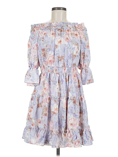 Pre-owned Amaryllis Casual Dress In Blue