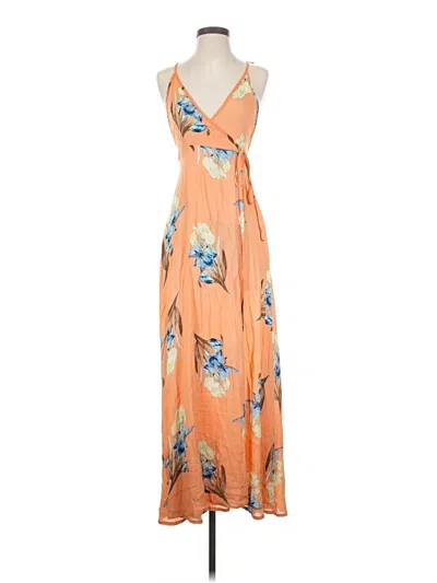 Pre-owned Amaryllis Casual Dress In Orange