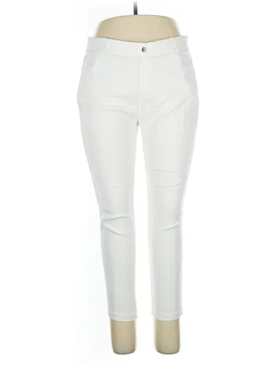 Pre-owned Amaryllis Casual Pants In White
