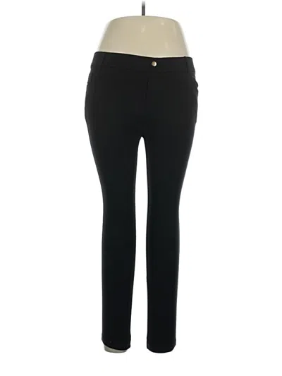 Pre-owned Amaryllis Jeggings In Black
