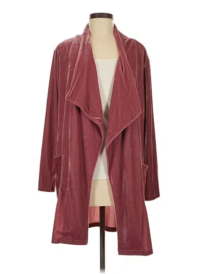Pre-owned Amaryllis Kimono In Burgundy