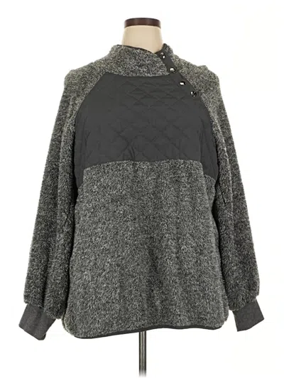 Pre-owned Amaryllis Pullover Sweater In Gray