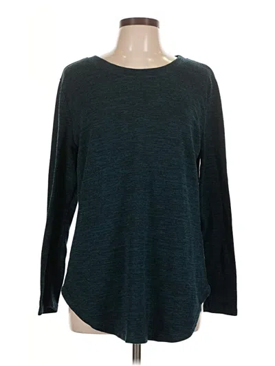 Pre-owned Amaryllis Pullover Sweater In Teal