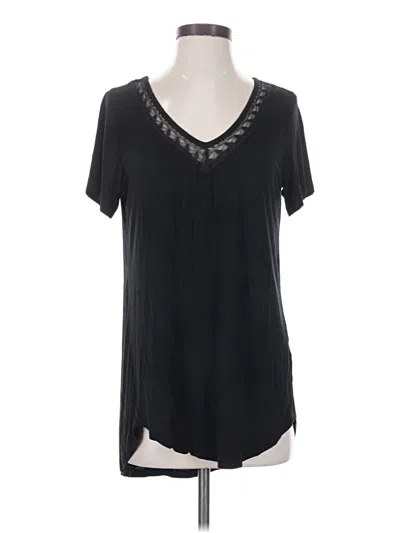 Pre-owned Amaryllis Short Sleeve T-shirt In Black