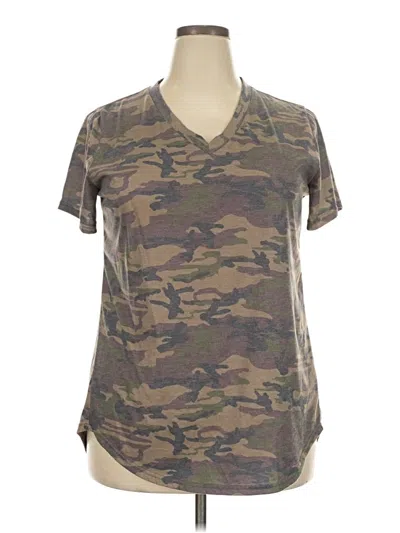 Pre-owned Amaryllis Short Sleeve T-shirt In Brown