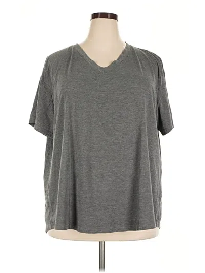 Pre-owned Amaryllis Short Sleeve T-shirt In Gray