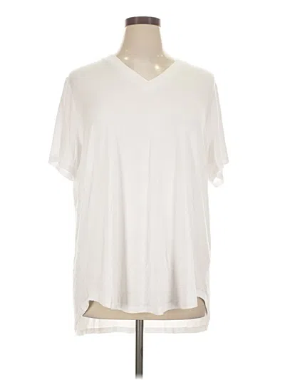 Pre-owned Amaryllis Short Sleeve T-shirt In Ivory