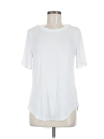 Pre-owned Amaryllis Short Sleeve T-shirt In White