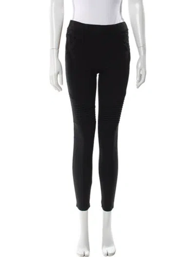 Pre-owned Amaryllis Skinny Leg Pants In Black