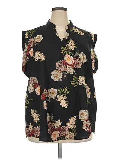 Pre-owned Amaryllis Sleeveless T-shirt In Black