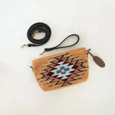 Amasouk Golden Hour Convertible Clutch In Brown