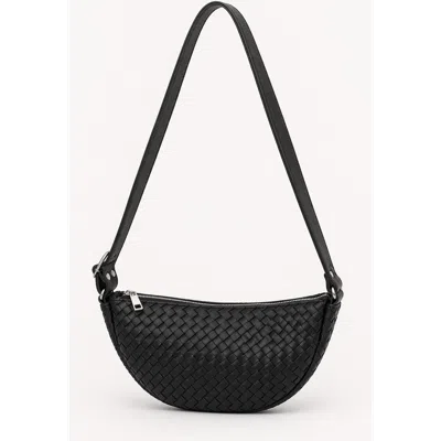 Amasouk Hilal Woven Leather Sling In Pattern