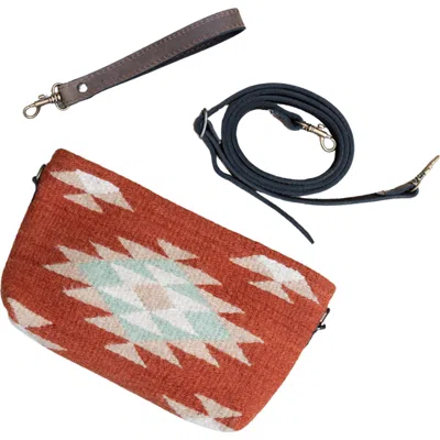 Amasouk Tierra Del Sol Convertible Clutch In Orange