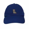 Amati Collection Women's Blue Dachshund Embroidered Cap Unisex - Navy