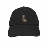 Amati Collection Women's Dachshund Embroidered Cap Unisex - Black
