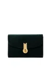 Amato Daniele Embellished-clasp Velvet Clutch Bag