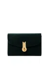 Amato Daniele Embellished-clasp Velvet Clutch Bag