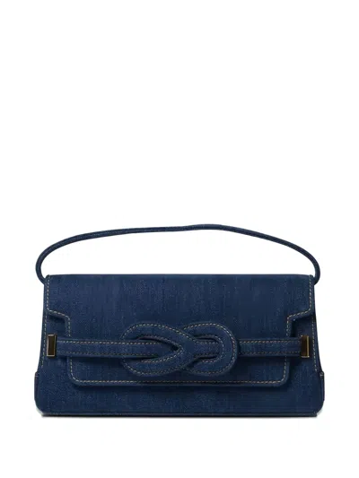 Amato Daniele Denim Clutch Bag In Blue
