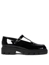 Amato Daniele Glossy Black Patent Leather Loafers In Black