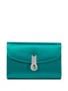 Amato Daniele Jewel-embellished Clutch Bag In Green