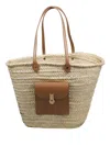 Amato Daniele Queen Basket Long Handles Bag In Neutrals