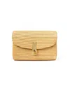 Amato Daniele Medium Queen Clutch Bag In Beige