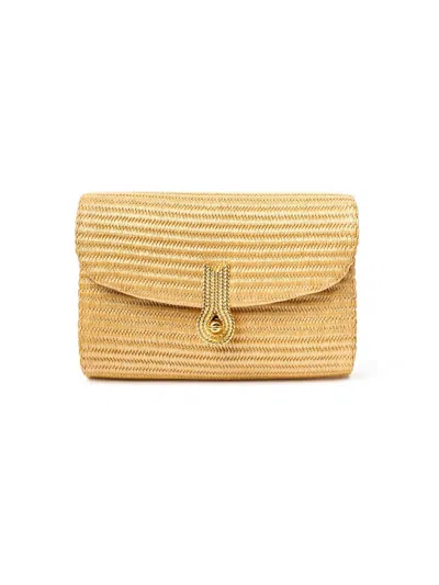 Amato Daniele "queen" Mid Cloutch Bag Bags In Beige
