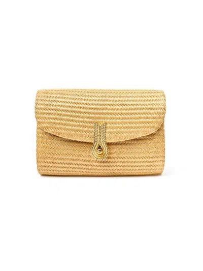Amato Daniele "queen" Mid Cloutch Bag Bags In Beige