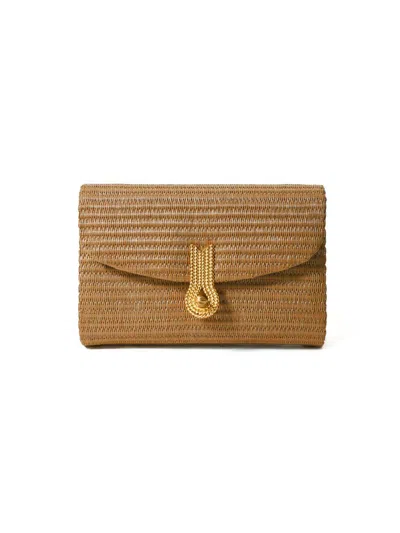 Amato Daniele "queen" Mid Cloutch Bag Bags In Brown