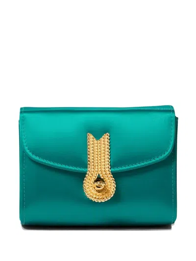 Amato Daniele Satin Mini Bag In Green